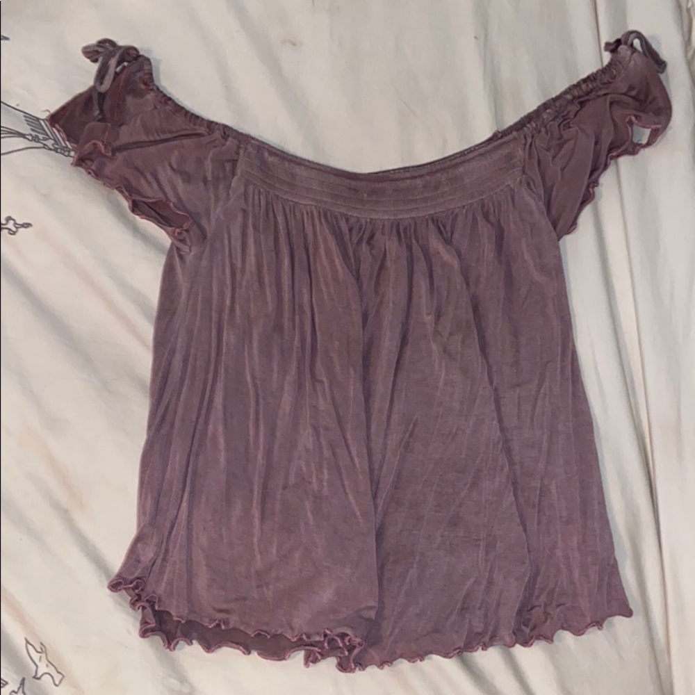 off the shoulder tshirt